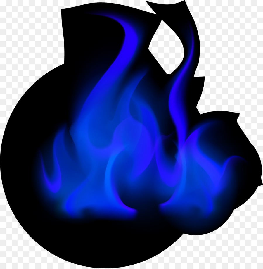 Api，Biru PNG