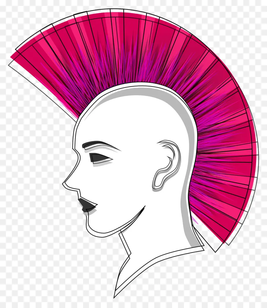 Mohawk，Punk PNG