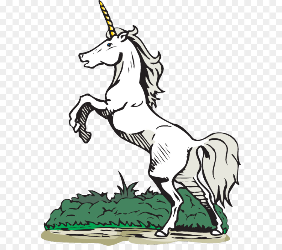 Siluet Unicorn，Fantasi PNG