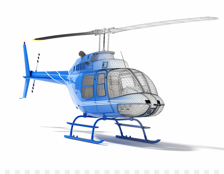 Helikopter，Biru PNG