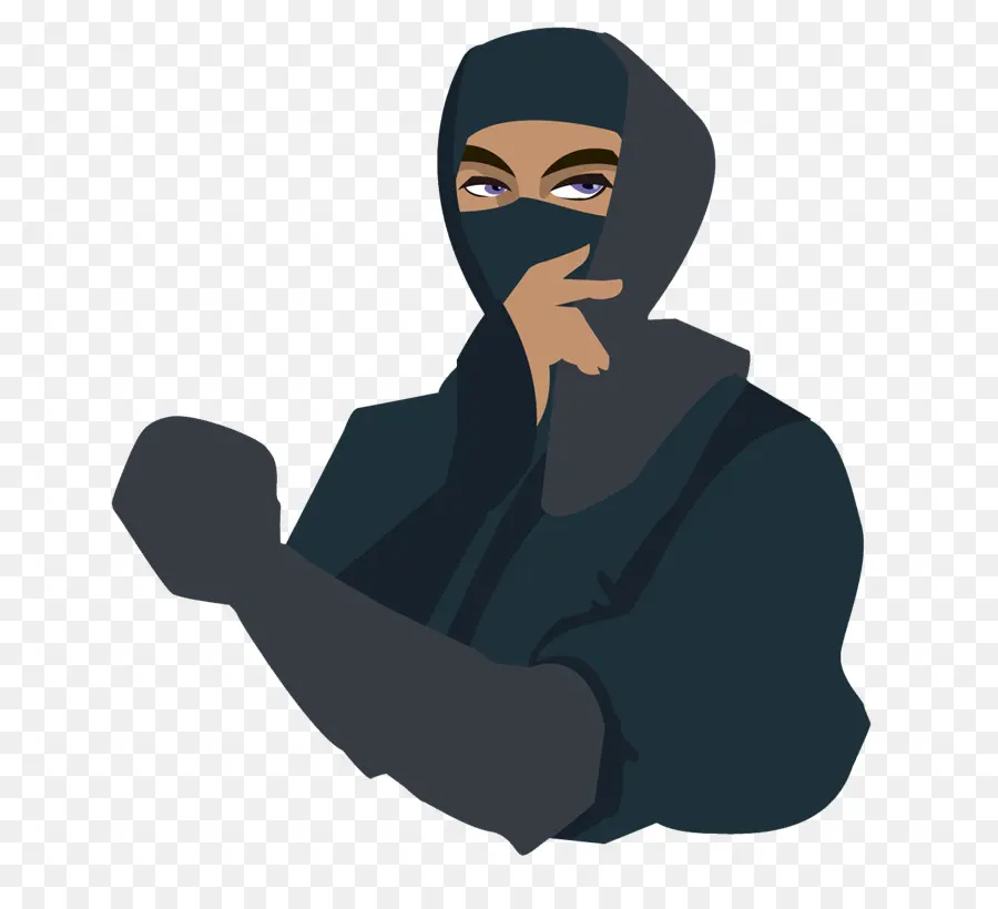 Ninja，Diam Diam PNG