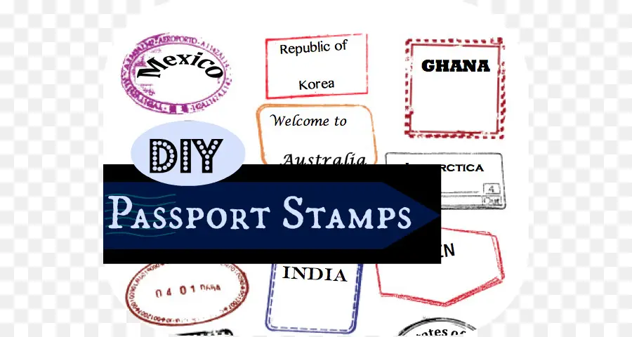 Stempel Paspor，Buatan Sendiri PNG