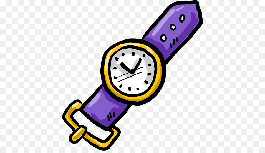 Jam Tangan Ungu，Jam Tangan PNG