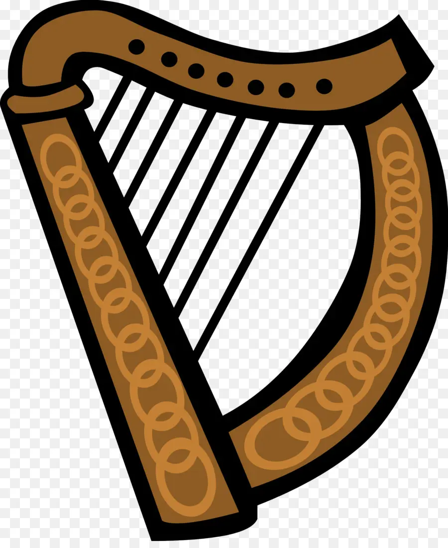 Irlandia，Celtic Harpa PNG