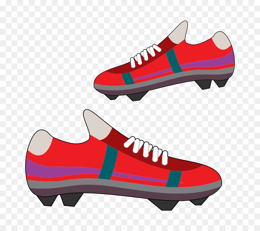 Sepatu Olahraga Merah，Sepatu Kets PNG