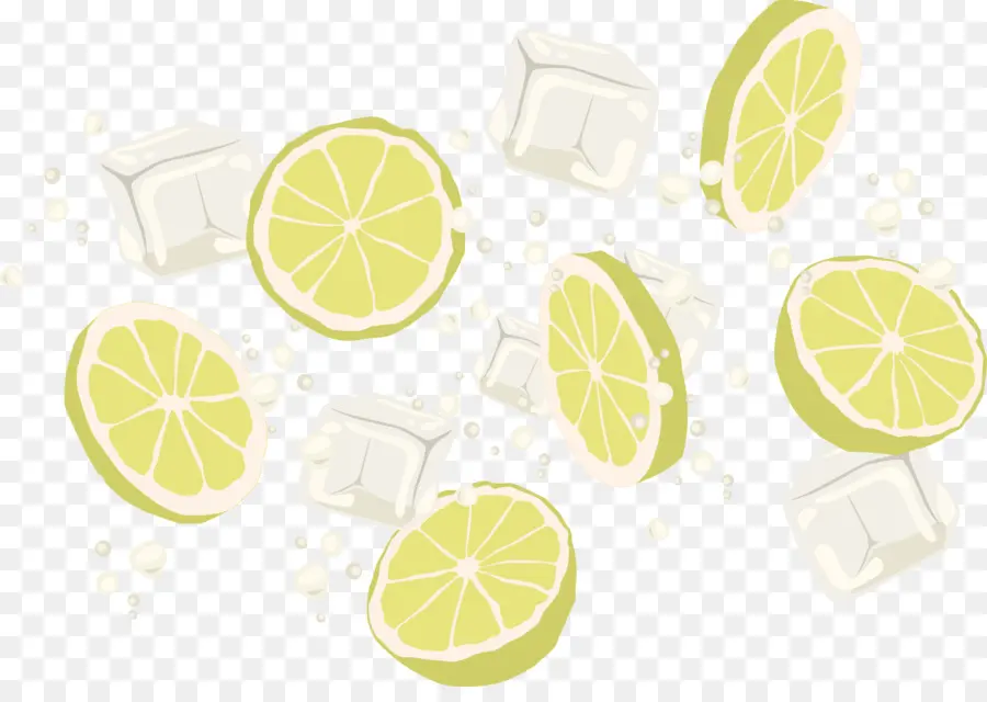 Irisan Lemon Dan Es，Es PNG