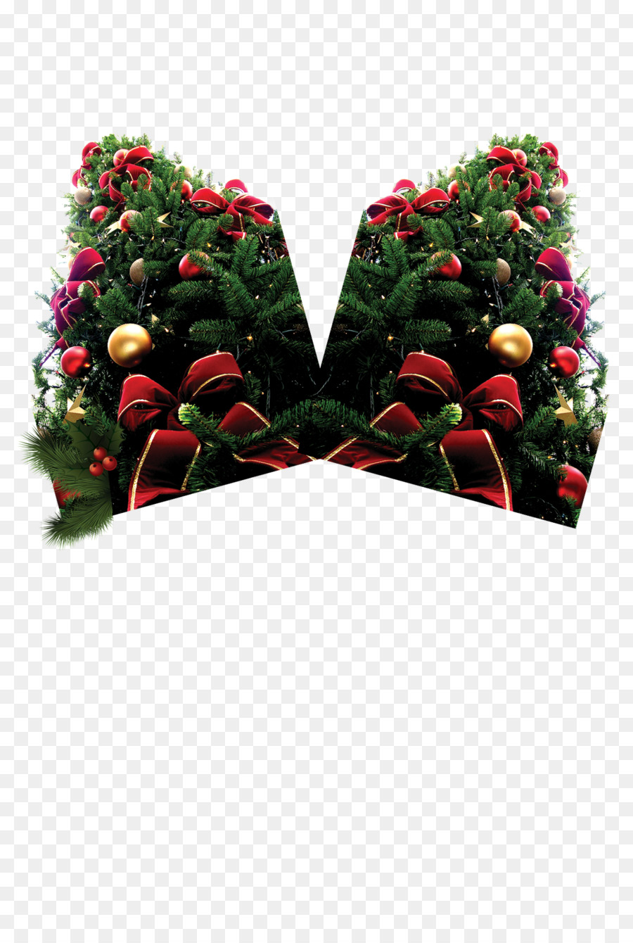 Ornamen Natal，Paperback PNG