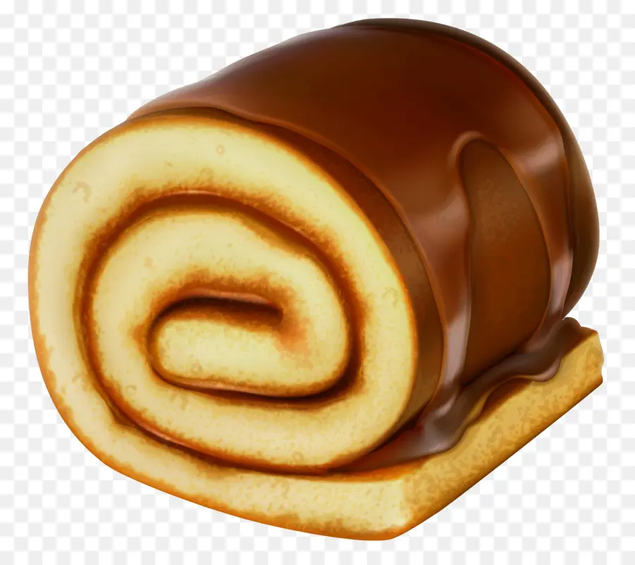 Swiss Roll，Kue Cokelat PNG