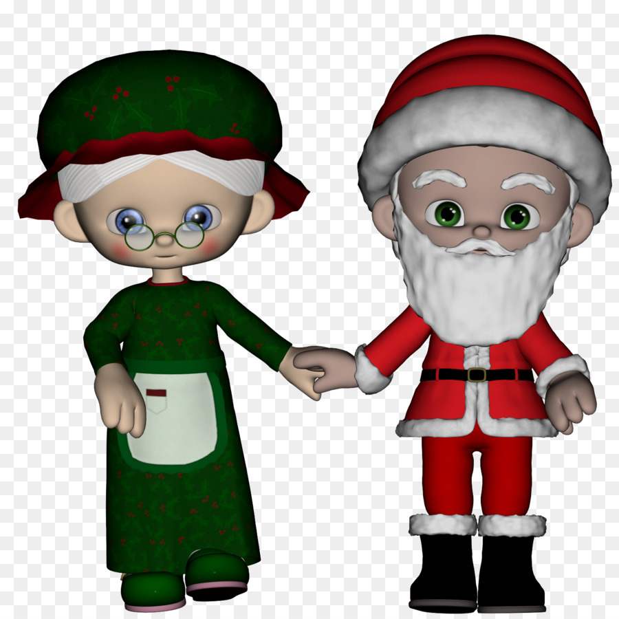 Mrs Claus，Santa Claus PNG