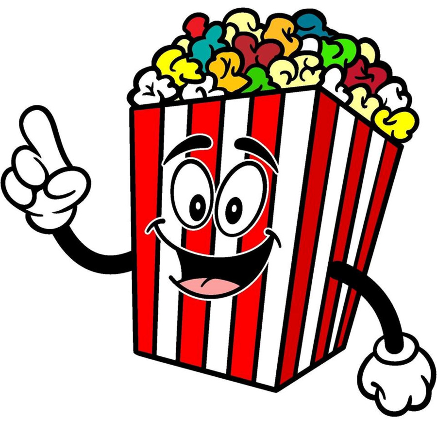 Kotak Popcorn，Kartun PNG