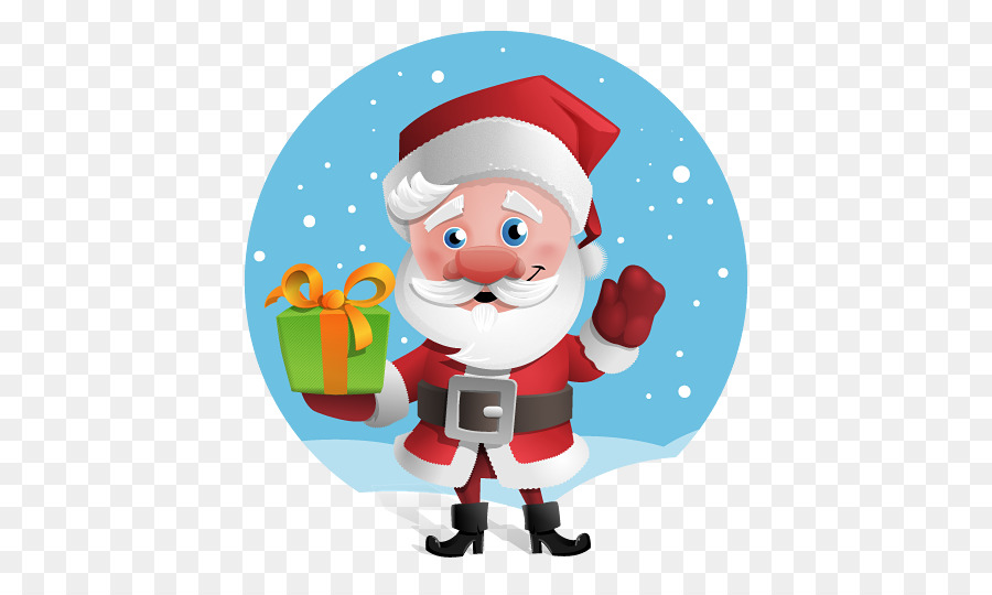 Santa Claus，Hadiah PNG