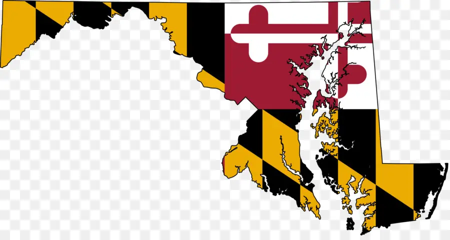 Maryland，Bendera Maryland PNG