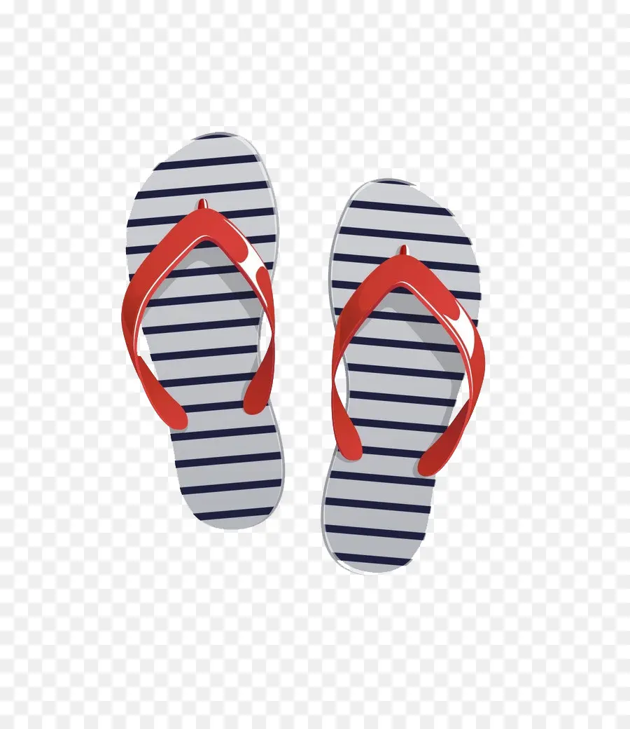 Sandal Jepit，Garis Garis PNG