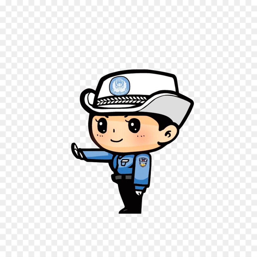 Gambar Polisi Lalu Lintas Animasi