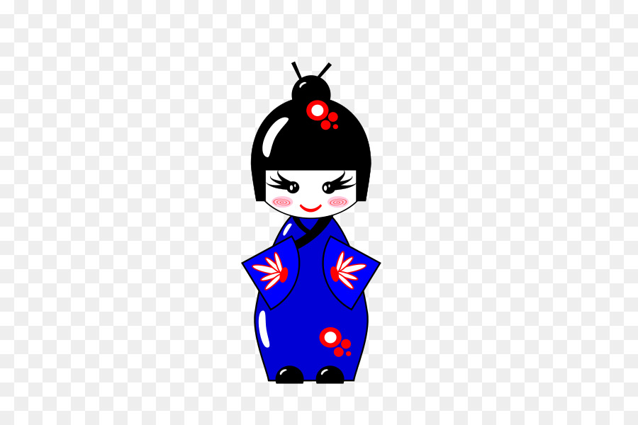 Boneka Kokeshi，Jepang PNG