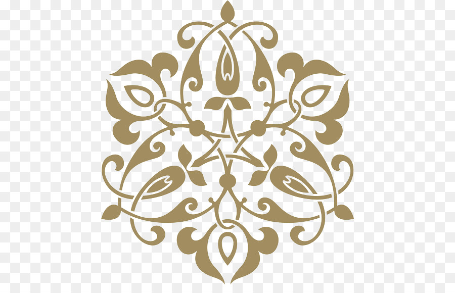 Stensil Ornamen Arabesque gambar png