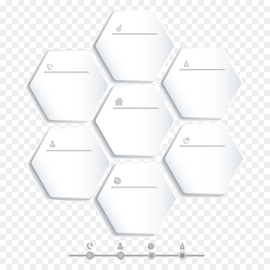 Infografis Segi Enam，Bagan PNG