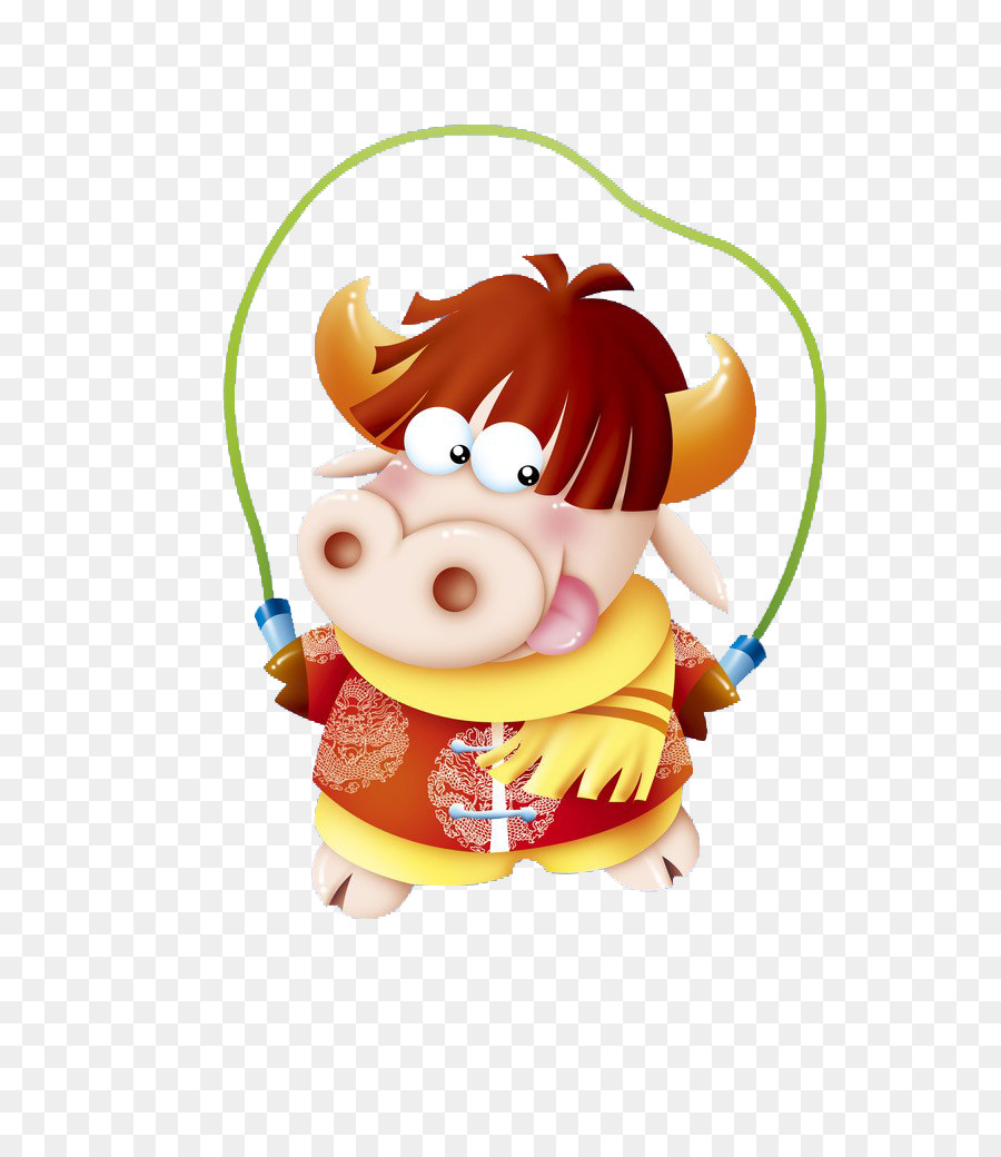 Sapi Lucu，Lompat Tali PNG