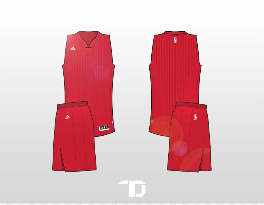 Seragam Basket Merah，Kaos PNG