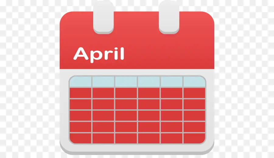 Kalender April，Bulan PNG