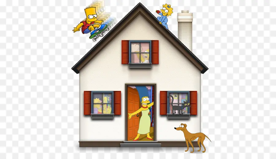 Rumah，Simpsons PNG