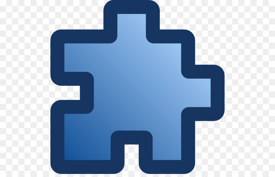 Potongan Puzzle Biru，Permainan PNG