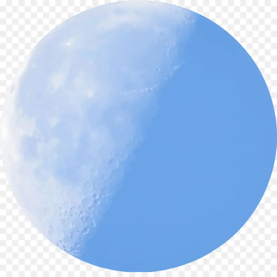 Blue Moon，Bulan PNG