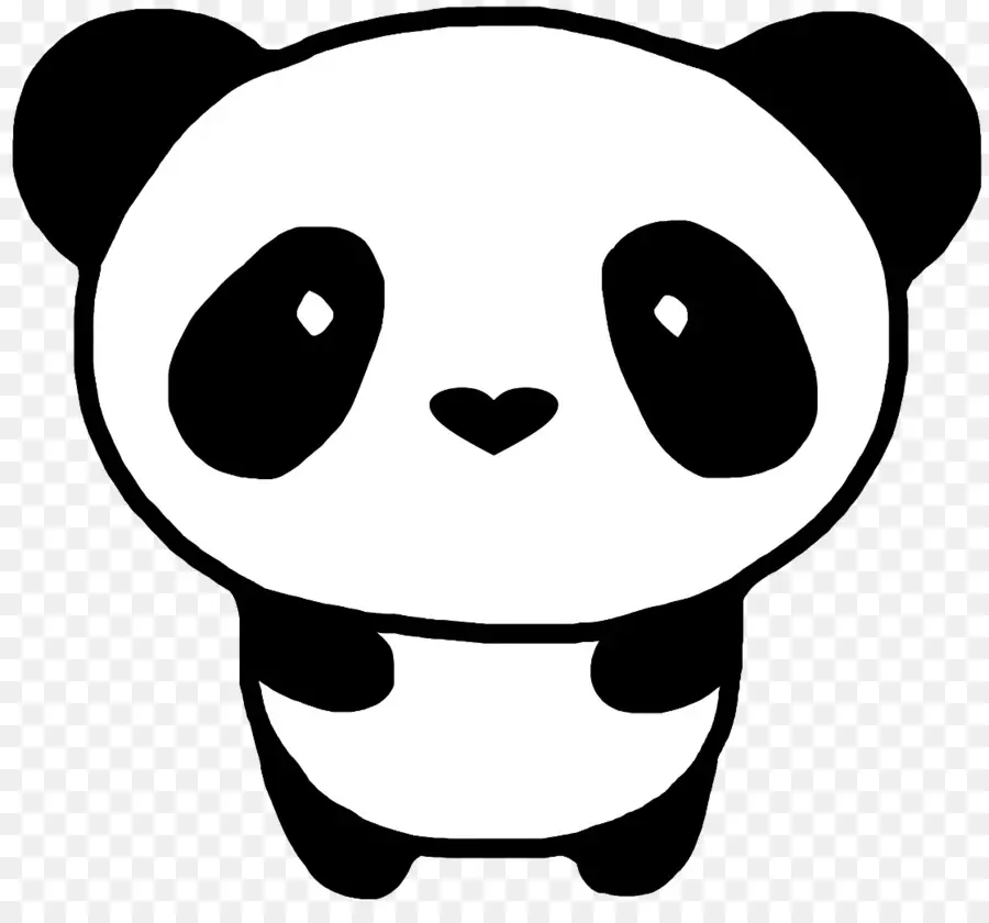 Panda Yang Lucu，Kartun PNG