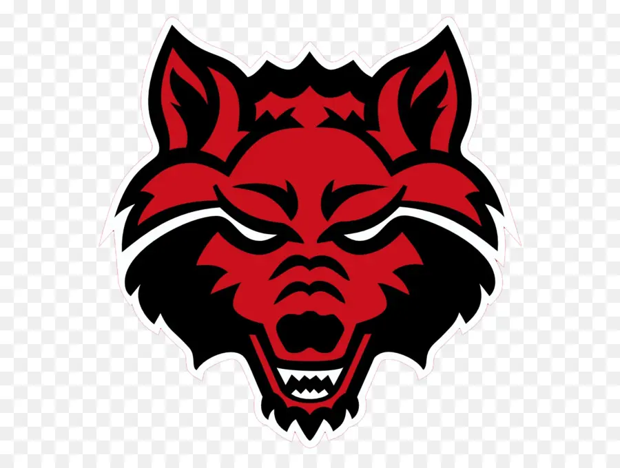 Football Serigala Merah Negara Bagian Arkansas，Arkansas State Red Wolves Men S Basketball PNG