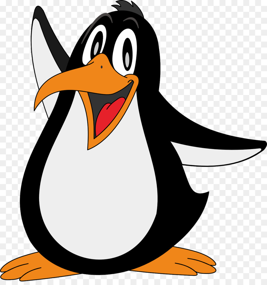 Penguin，Hitam PNG