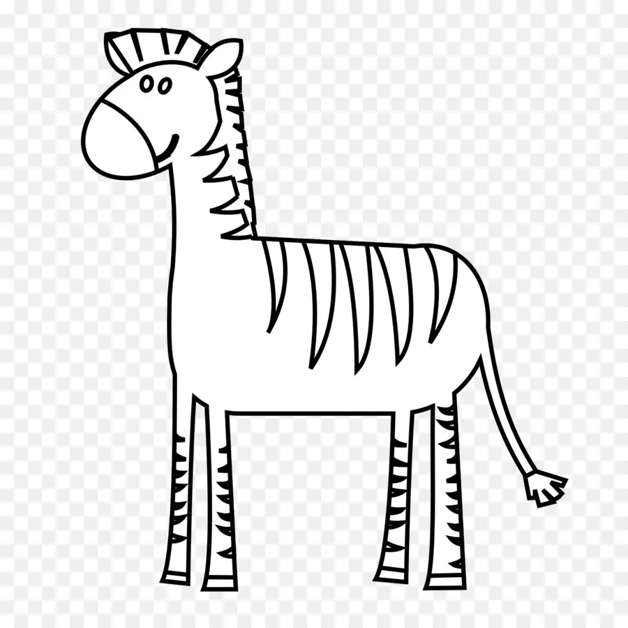 Zebra Coretan，Zebra PNG