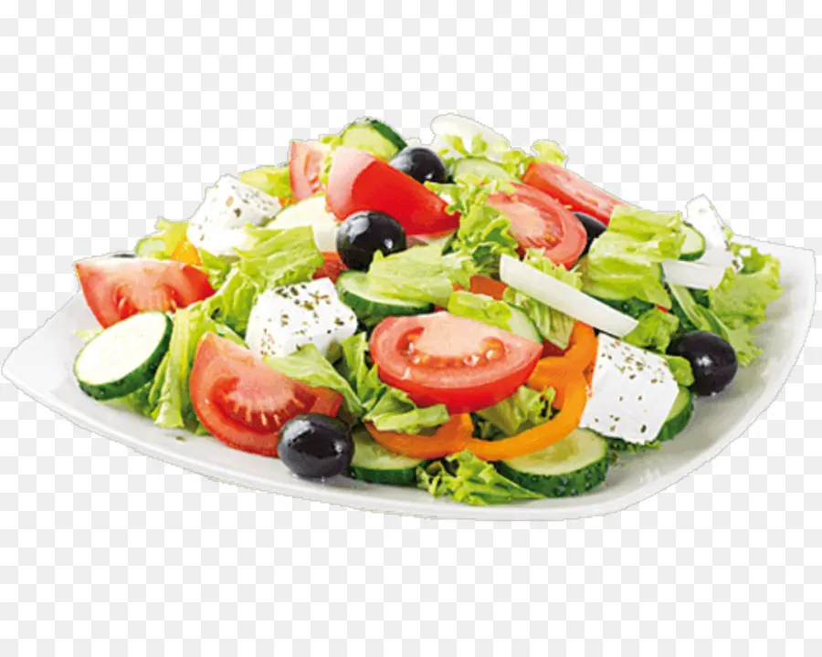 Salad Yunani，Salad Ayam PNG