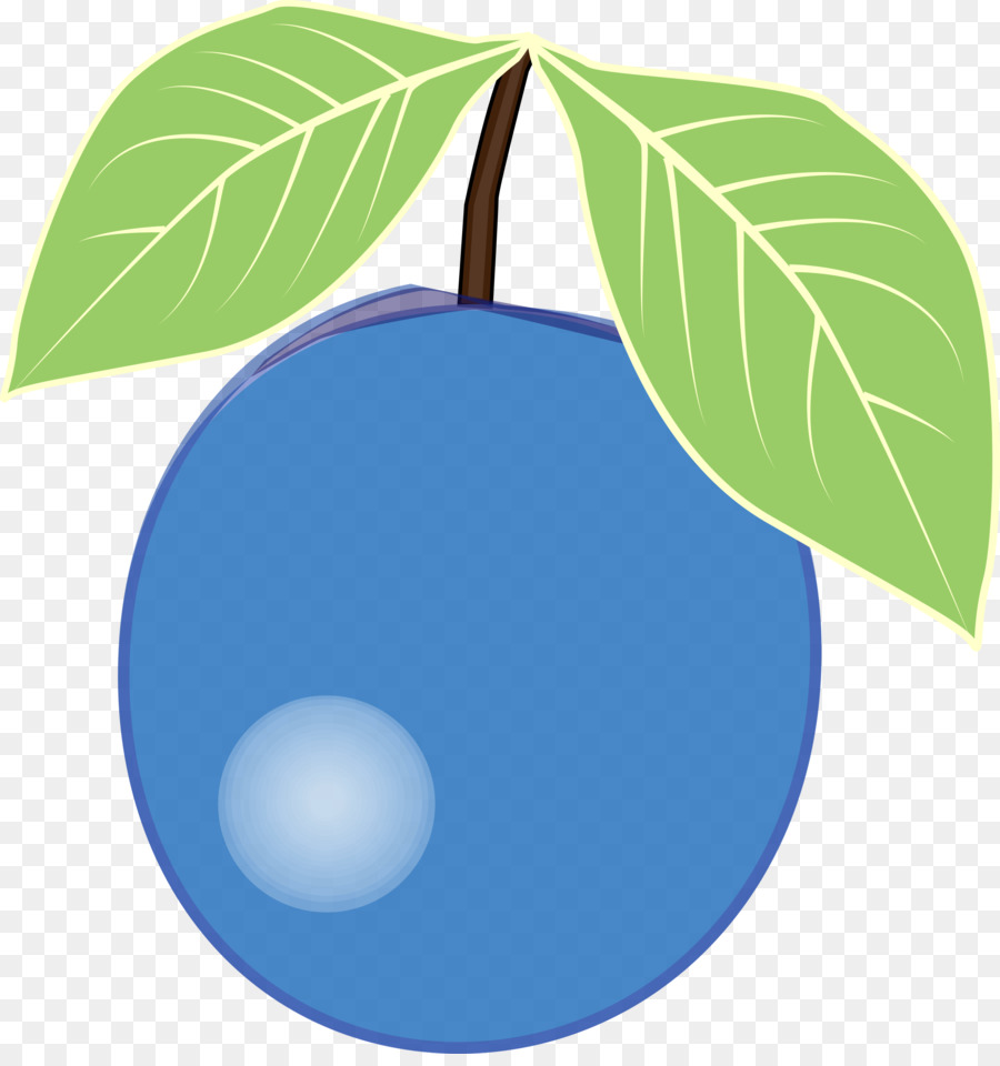 Plum Biru，Daun PNG