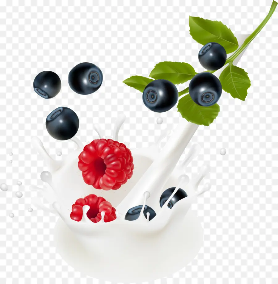 Berry Dan Susu，Blueberry PNG