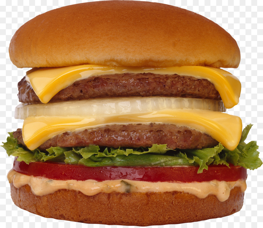 Cheeseburger，Selada PNG