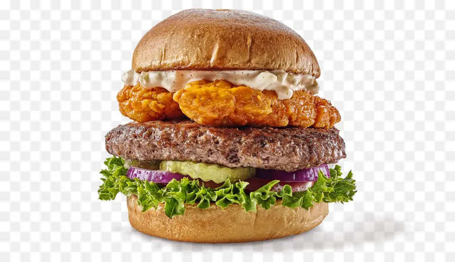 Hamburger，Burger Keju PNG