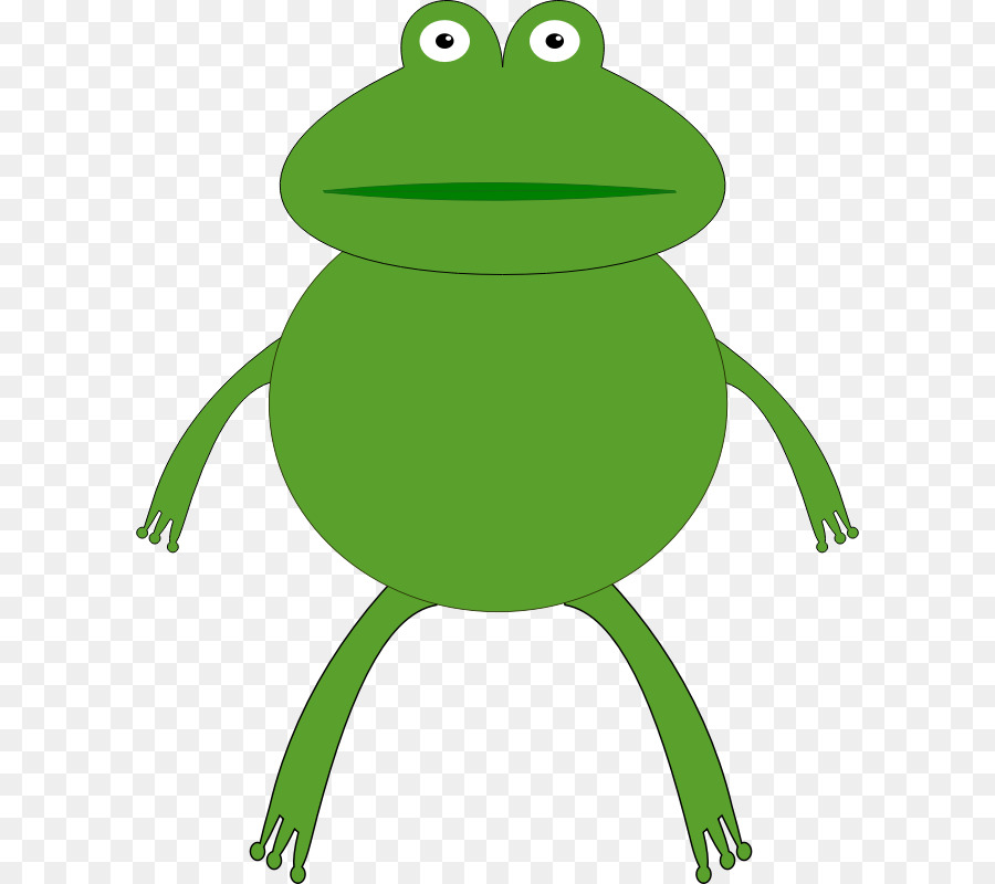 Katak Hijau，Kartun PNG