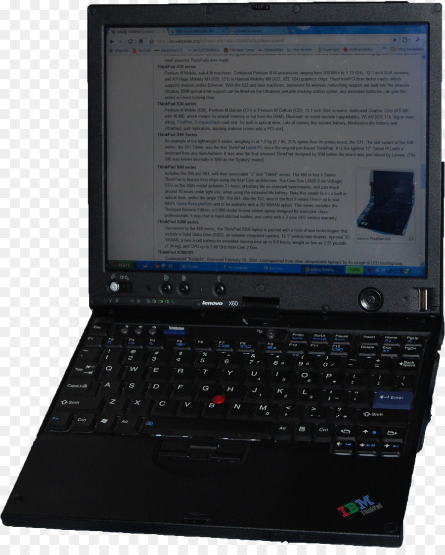 Seri Thinkpad T，Laptop PNG