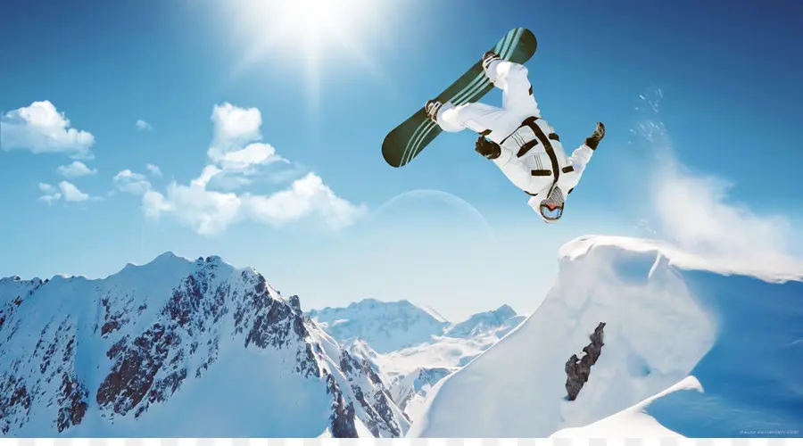 Snowboarding White Shaun，Snowboarding PNG