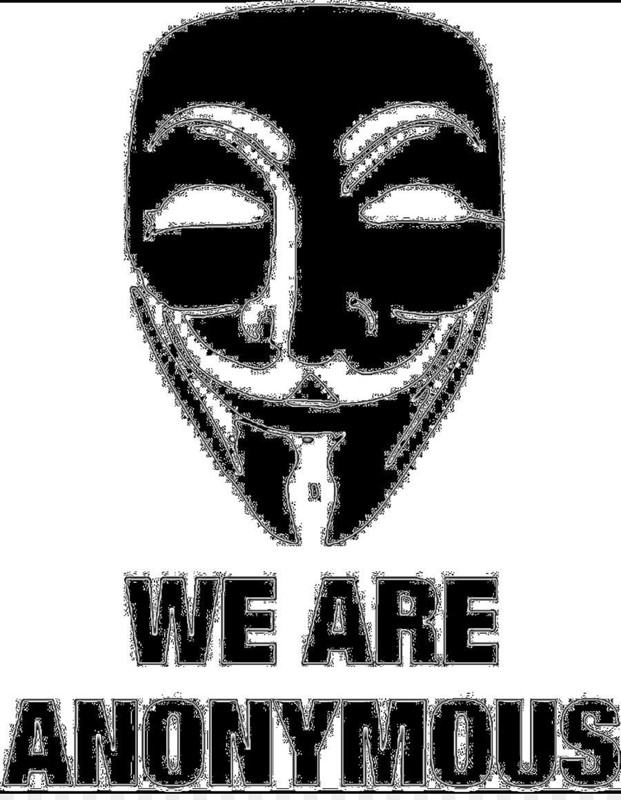 Topeng Anonim，Guy Fawkes PNG