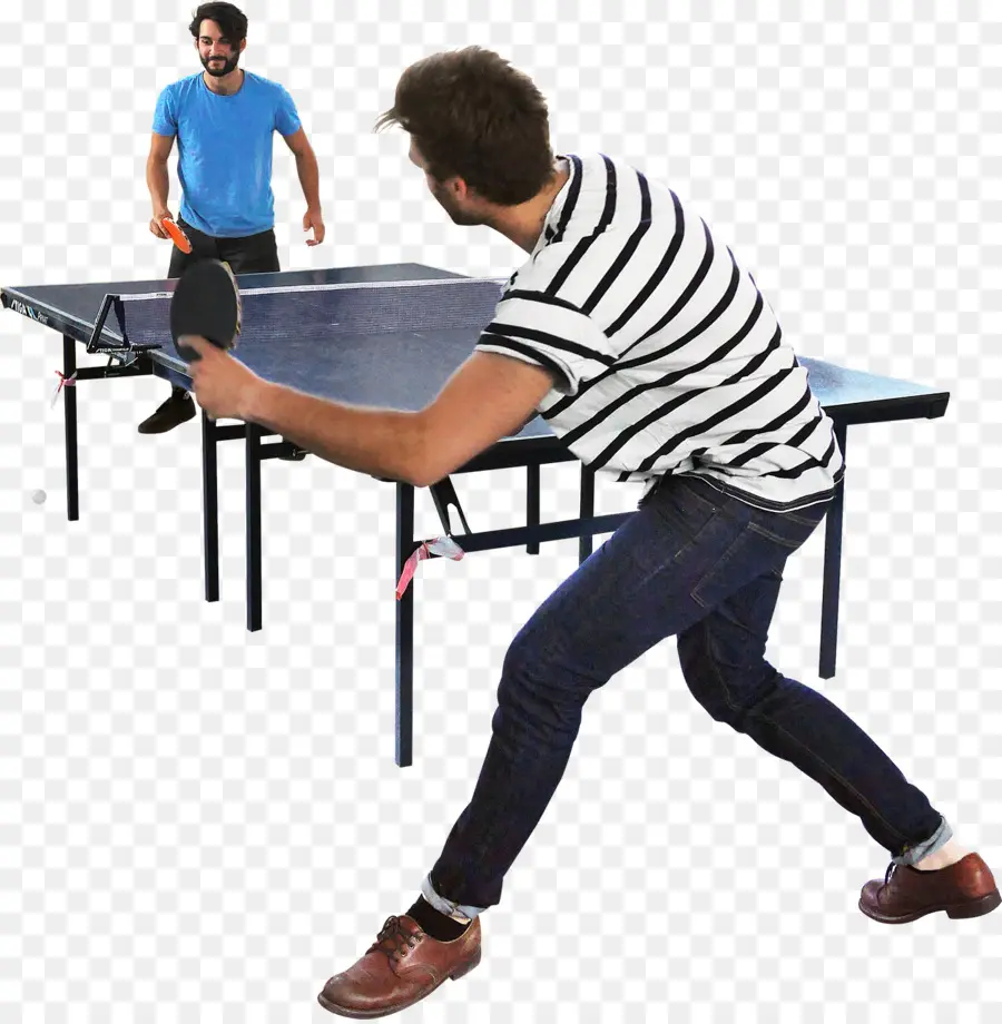 Pemain Tenis Meja，Pingpong PNG