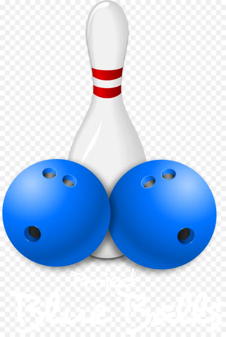 Pin Dan Bola Bowling，Bowling PNG