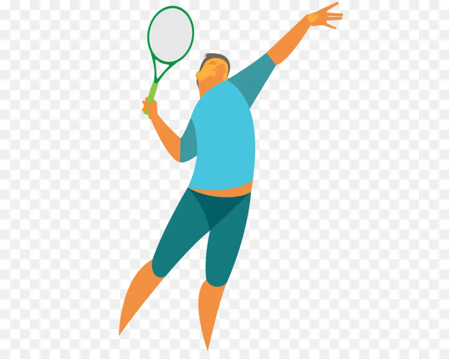 Pemain Tenis，Raket PNG