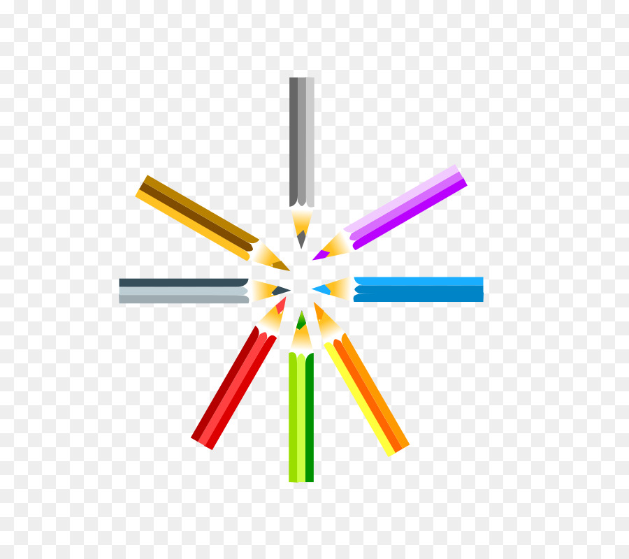 Pensil Warna，Menggambar PNG