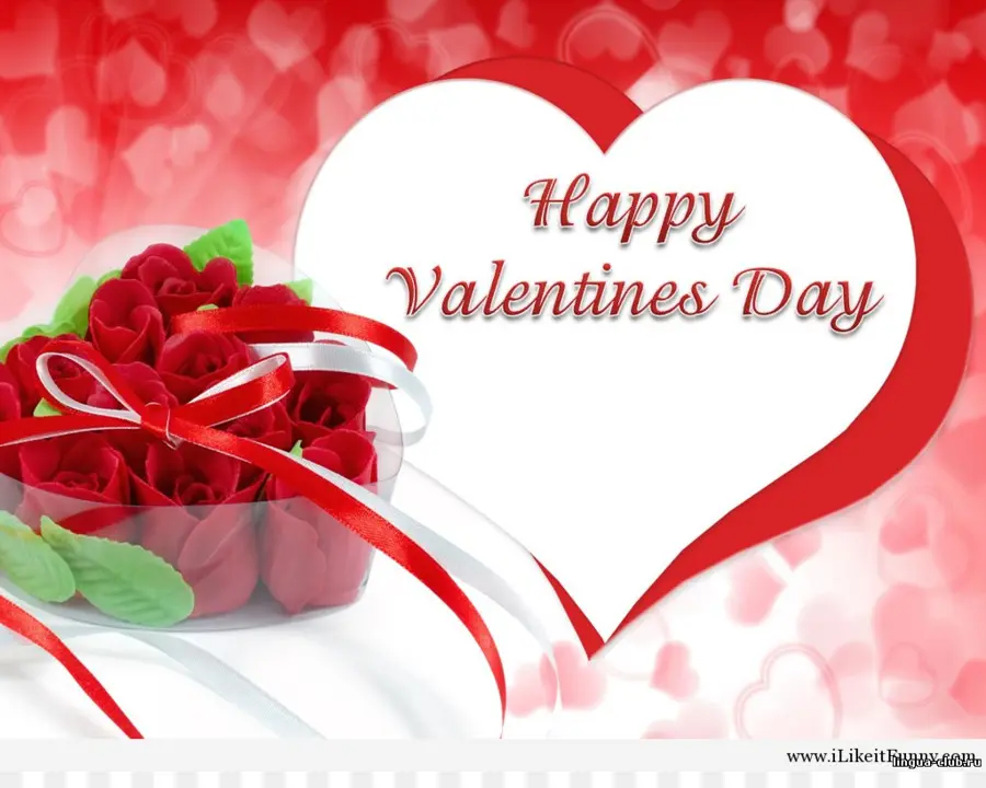 Hari Valentine，Ucapan Kartu Catatan PNG