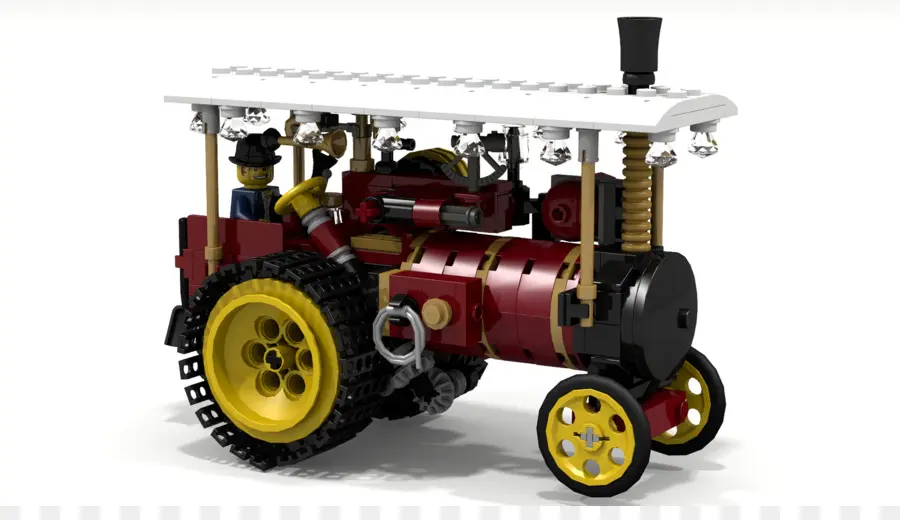 Traktor Lego，Mainan PNG