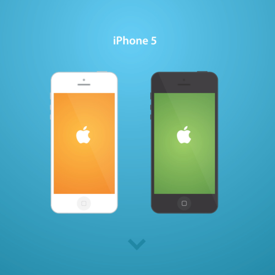 Iphone 5，Iphone 5s PNG