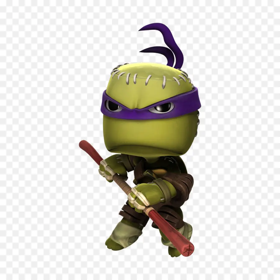 Penyu Ninja，Topeng Ungu PNG