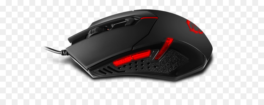 Mouse Berkabel Hitam，Komputer PNG