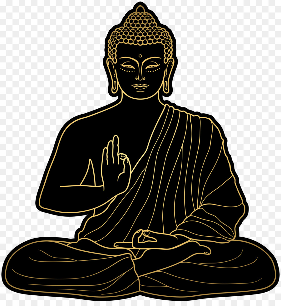 Golden Buddha Agama Buddha Zen Gambar Png